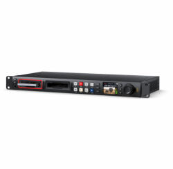 Blackmagic Design HyperDeck Studio HD Pro recorder și player broadcast profesional rackabil cu sloturi duale SSD și SD
