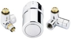 Danfoss RTX Design készletek, Balra szerelt érzékelő, Króm 013G4133 (013G4133)