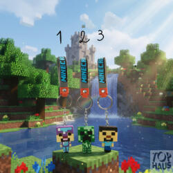 Pc Minecraft kulcstartó (100433) - topjatekbolt