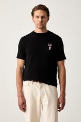 Karl Lagerfeld tricou pentru bărbați din bumbac cu elastan 9BY2-TSMZNM_99A (563235.755048)
