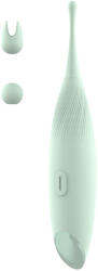 DreamToys Glam - pontszerű csikló vibrátor (zöld)