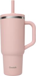 Qwetch Travel Cup with leakproof lid - 900 мл - Pastel rose