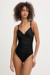 DKNY egyrészes fürdőruha női - fekete S - answear - 33 990 Ft