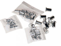 Genius Tools szegecsanya készlet SC-758A szegecsanya húzóhoz (M3, M4, M5, M6), 40 darabos (0758AP) (0758AP)