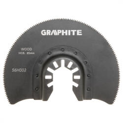 GRAPHITE FŰRÉSZLAP MULTIFUNKCIÓS GÉPHEZ, 85mm, FÁHOZ (56H002) (56H002)