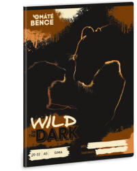 Ars Una Wild in the dark A/5 sima füzet 20-32 (53615435)
