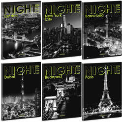 Ars Una Night Life A/4 extra kapcsos füzet-sima (53805829)