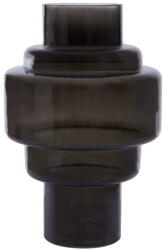 Premier Housewares Черна стъклена ваза (височина 30 cm) Cayden - Premier Housewares (5505984)