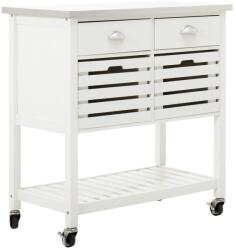 Premier Housewares Маса за сервиране на колелца 46x86 cm Frankfurt - Premier Housewares (2406561)