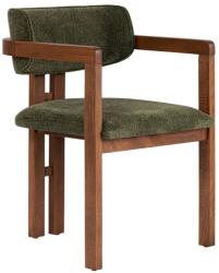 Kalune Design Тъмнозелен трапезен стол с подлакътници Toscana - Kalune Design (266ARC1113)