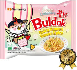 Buldak 140g cream carbonara instant tészta