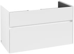 Villeroy & Boch Dulap baza suspendat Villeroy & Boch Collaro cu 2 sertare, 95.4x44.4cm, White Matt (C01100MS)
