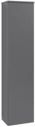 Villeroy & Boch Dulap inalt tip coloana Villeroy & Boch Antao cu 1 usa, 41.4x28.7x171cm, orientare stanga, Anthracite Matt (K45000GK)