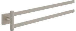 Villeroy & Boch Suport prosop cu doua brate Villeroy & Boch Elements Striking 41cm, nichel periat (TVA15202500064)