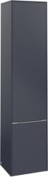 Villeroy & Boch Dulap inalt suspendat Villeroy & Boch Subway 3.0 171x40x35cm, orientare stanga, Marine Blue, maner aluminiu (C58600VQ)