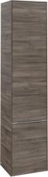 Villeroy & Boch Dulap inalt suspendat Villeroy & Boch Subway 3.0 171x40x35cm, orientare stanga, Stone Oak, maner aluminiu (C58600RK)
