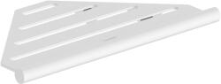 Hansgrohe Etajera de colt Hansgrohe AddStoris S, alb mat (41761700)