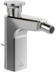 Villeroy & Boch Baterie bideu Villeroy & Boch Vea ViPush, ventil pop-up, crom (TVB11700100061)