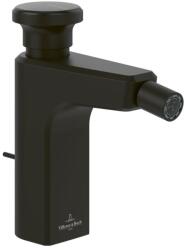 Villeroy & Boch Baterie bideu Villeroy & Boch Vea ViPush, ventil pop-up, negru mat (TVB117001002K5)