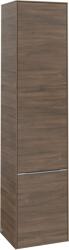 Villeroy & Boch Dulap inalt suspendat Villeroy & Boch Subway 3.0 171x40x35cm, orientare stanga, Arizona Oak, maner aluminiu (C58600VH)