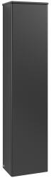 Villeroy & Boch Dulap inalt tip coloana Villeroy & Boch Antao cu 1 usa, 41.4x28.7x171cm, orientare dreapta, Black Matt (K46000PD)