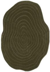 ESTE Тъмнозелен килим 160x230 cm Pebble - ESTE (08070A OLIVE)
