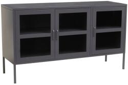 Premier Housewares Сива стоманена витрина 140x80x45 cm Acier - Premier Housewares (2406600)