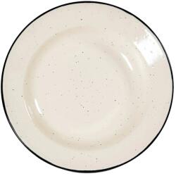 Sagaform Бежова десертна емайлирана чиния ø 20 cm Doris - Sagaform (1091348_5018177)