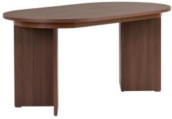 Kalune Design Сгъваема трапезна маса с допълнителна плоча от декор от орех 90x160 cm Sorell - Kalune Design (754NRD1102)