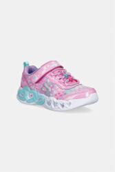 Skechers INFINITE HEART LIGHTS - HEART sportcipő gyerek - rózsaszín 35