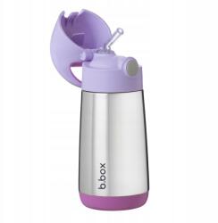 b.box Termosz ivópalack szívószállal 350 ml cukorszilva (BB01380)