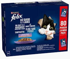 FELIX Fantastic Vegyes Válogatás Aszpikban 80x85g