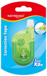 Keyroad Hibajavító roller, 5 mm x 8 m, Keyroad, színes
