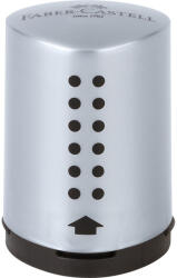 Faber-Castell Hegyező mini tartályos GRIP 2001 Faber-Castell ezüst - papirx