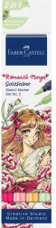 Faber-Castell Rostirón, filctoll készlet alkoholos kétvégű GOLDFABER SKETCH Romantikus Manga 2 Faber-Castell 4klf. szín - papirx