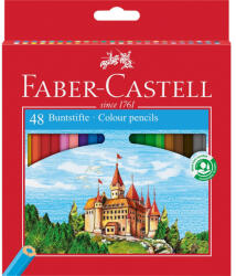 Faber-Castell Színes ceruza készlet hatszögletű kastélyos Faber-Castell 48klf. szín