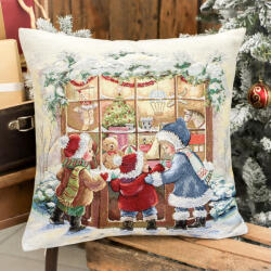 Cortimex Kft Gyerekek a kirakatnál párnahuzat lurex nélkül 45x45 cm