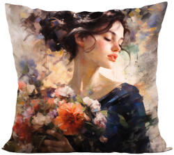 Cortimex Kft Lady bársony díszpárna 40x40 cm
