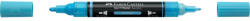 Faber-Castell Akril marker kétvégű MULTIMARK 148 Faber-Castell jégkék - papirx