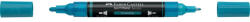 Faber-Castell Akril marker kétvégű MULTIMARK 313 Faber-Castell türkiz - papirx
