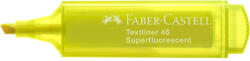Faber-Castell Szövegkiemelő 1-5mm vágott hegyű Faber-Castell 46 fluoreszkáló sárga - papirx