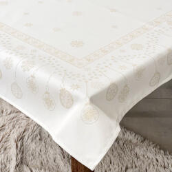 Cortimex Kft Arany lurex asztalterítő gömb mintás 96x100 cm