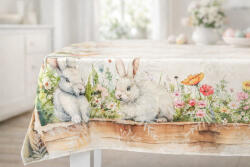 Cortimex Kft Easter Garden nyuszis asztalterítő 137x235 cm