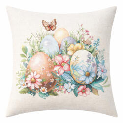 Cortimex Kft Pasztell húsvéti tojásos párnahuzat 45x45 cm