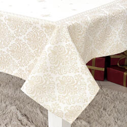 Cortimex Kft Arany lurex asztalterítő barokk mintás 96x100 cm