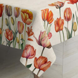 Cortimex Kft TULIP tulipános asztalterítő 100x100 cm
