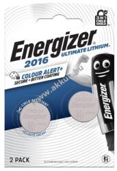 Energizer Gombelem Ultimate Lítium CR2016 2db/csomag