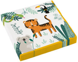 Amscan Get Wild szalvéta 16 db-os 33x33 cm (DPA9909348)