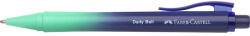 Faber-Castell Golyóstoll DAILY BALL XB Faber-Castell színátmenetes türkiz-kék test (68220) - irodaszerpiac