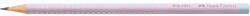 Faber-Castell Grafitceruza B, háromszögletű GRIP 2001 Faber-Castell rózsa-égkék test (FC117003) - iroda-ellatas